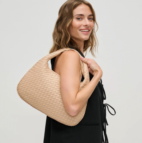 Adela Woven Bag - Natural